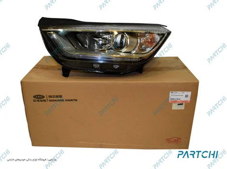 4121100U2221 چراغ جلو چپ جک S3 - تصویر 1