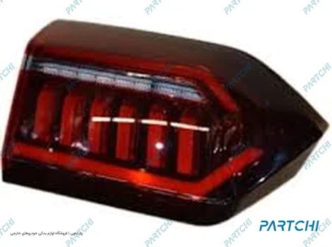 605000692AA چراغ خطر عقب (صندوق) چپ تیگو 8 پرومکس - تصویر 1
